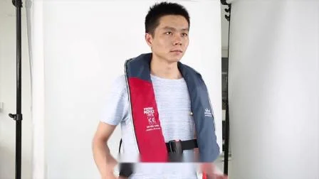 中国製良質防水ナイロン単気室自動膨張式ライフジャケット